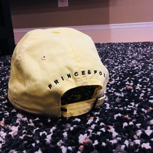 Yellow baseball hat Prince & Fox